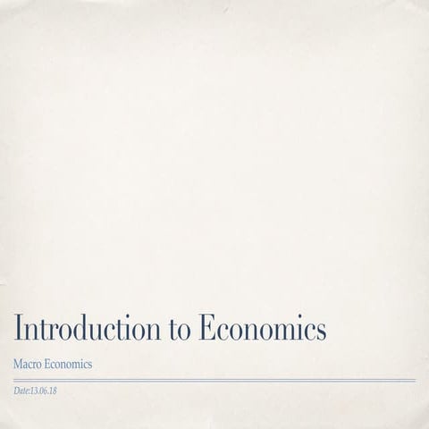 Macroeconomics