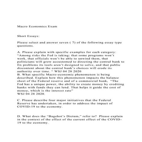 AS level economics, cambridge examinations compiled questions with ...