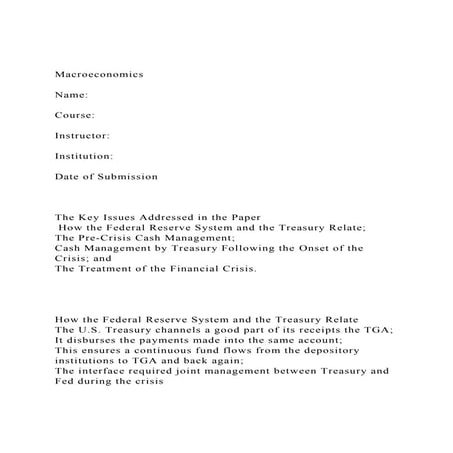 Macroeconomics NameCourseInstructorInstitutio.docx