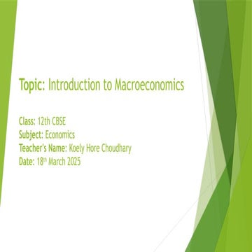Macro Economincs Chapter 1 For Students Pptx