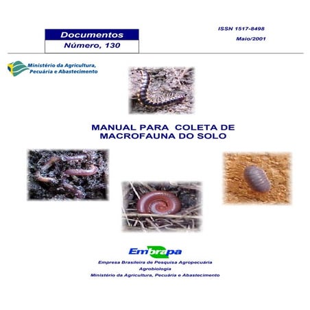 Macrofauna do solo | PDF