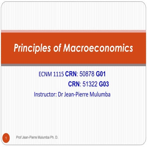 Macro first day class