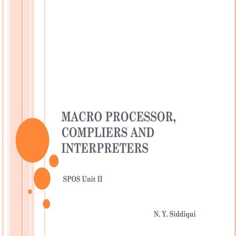 Comprehensive Overview of Macro Processors, Compilers, and Interpreters ...