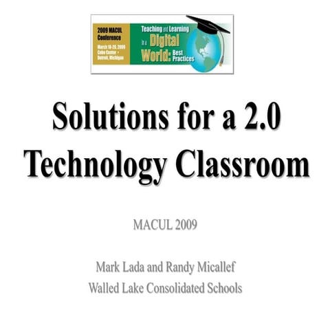 MACUL 2009 Lada and Micallef