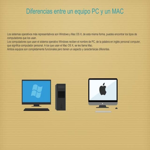 Diferencia entre mac y pc | PPT