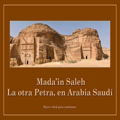 Madain saleh