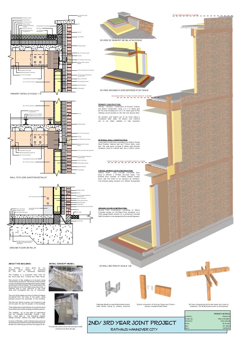 Presentation Design Drawing for Architectural Drawing