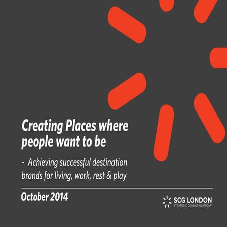 Creating Places Where People Want To Be  - Achieving Successful Destination B...