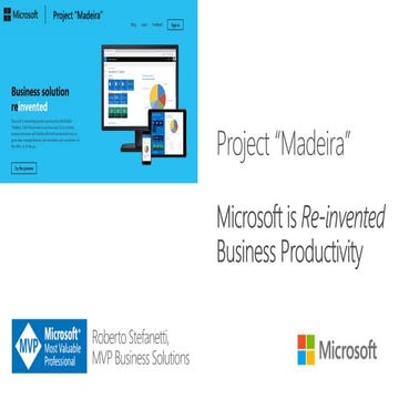 Project "Madeira" preview