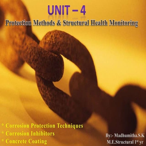Protection Methods & Structural Health Monitoring