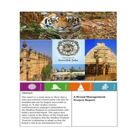 Madhya pradesh tourism brand analysis