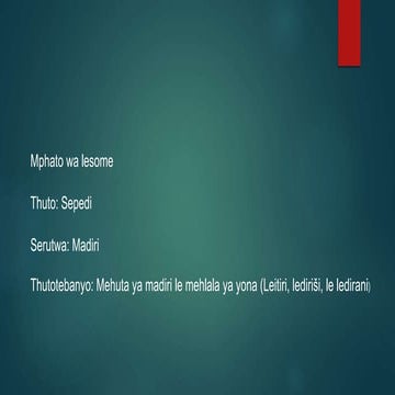 MFSPSA3 - TLHAGISO ya MAHLAODI - DIKATHUTO.pptx