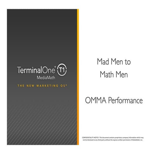MediaMath - Mad Men to Math Men | PDF