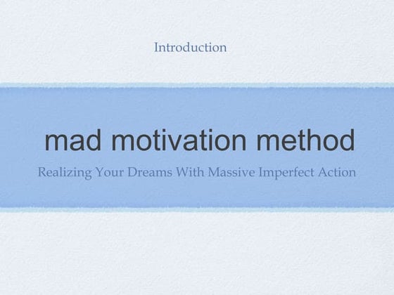 The (Secret) common denominator of success | PPT