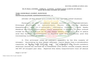 Madras hc covid order may 6