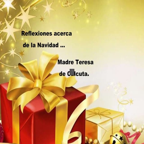 Madre teresa de calcuta reflexiones de navidad