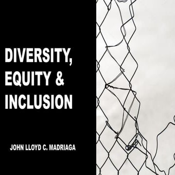Diversity, Equity and Inclusion in Education