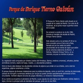Madrid - Parque de Tierno Galván