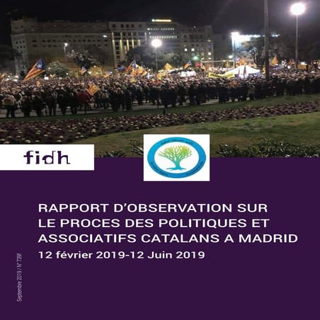 informe de la Federació internacional pels drets humans denuncia ‘serioses ir...