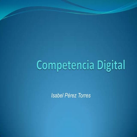Competencia digital