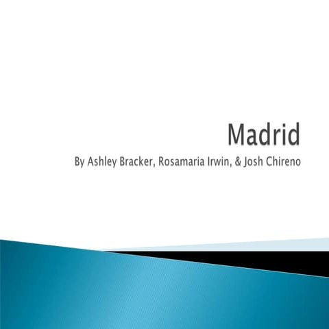 Madrid powerpoint