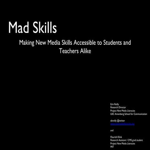 Mad Skills - Global Kids Case Study