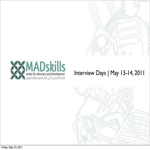 MADskills Program Overview