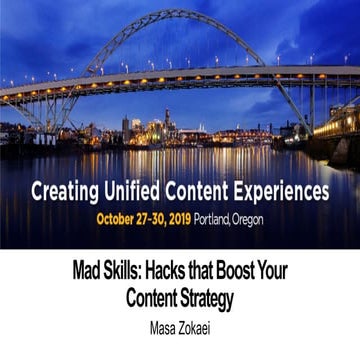 Mad skills workshop 10.27.2019