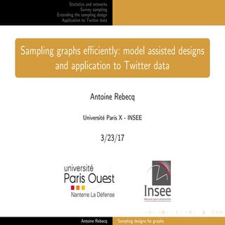Sampling graphs efficiently - MAD S...
