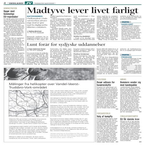 Madtyve lever livet farligt