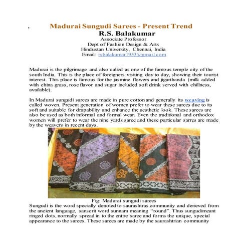 Madurai sungudi sarees
