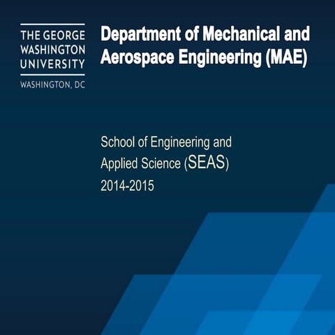 MAE Department Orientation