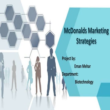 McDonald Marketing strategies