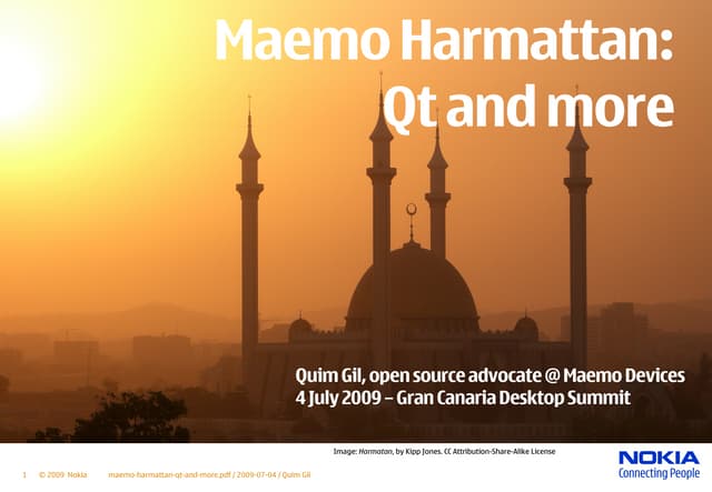 Maemo Harmattan Qt And More