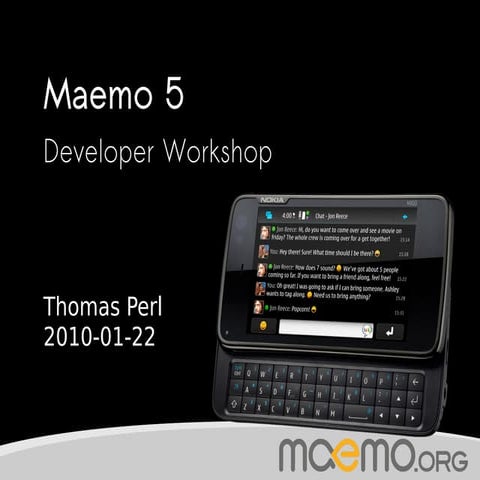 Introduzione a Maemo | PDF
