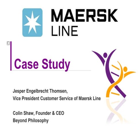 How Maersk Line improved their Net Promoter Score by 40 points | Beyond Philosophy
