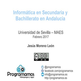 Informática en Secundaria y Bachill...