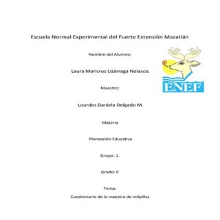 Maestra de milpillas