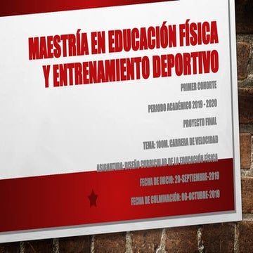MAESTRÍA EDUCACIÓN FÍSICA Y ENTRENAMIENTO DEPORTIVO PROYECTO.pptx