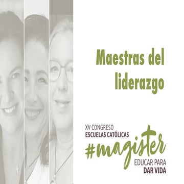 Maestras del liderazgo