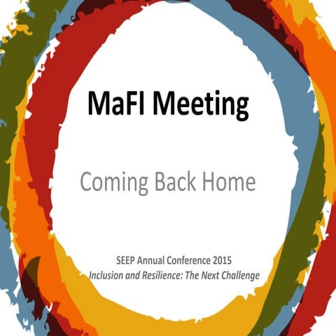 MaFI Meeting at SEEP Annual Conference 2015 - Report