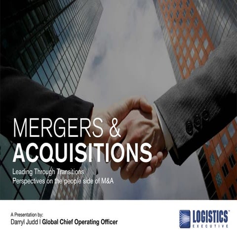 Mergers & Acquisitions
