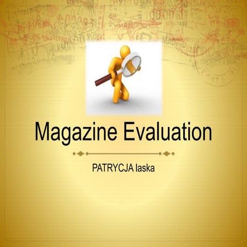 Mag evaluation final