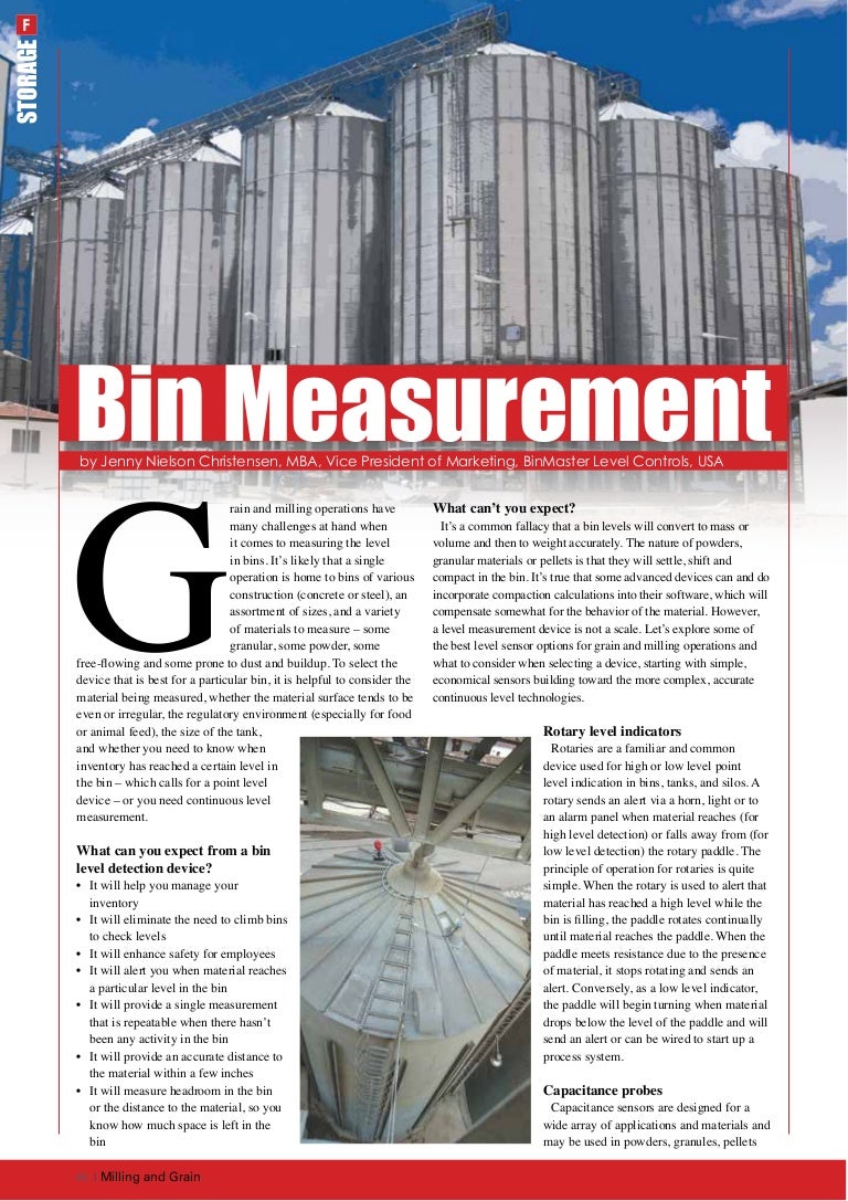 Bin Measurement