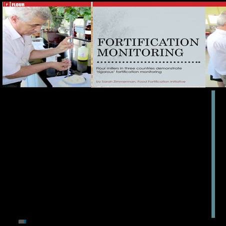 Fortification monitoring