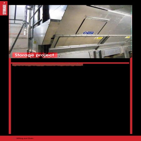 Storage project - Grain handling equipment upgrades at Strawson’s Farms