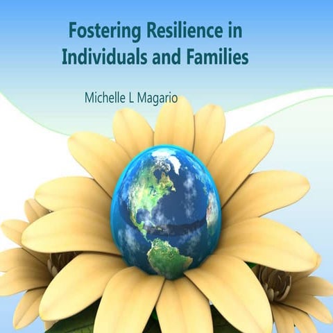 Fostering Disaster Resilience