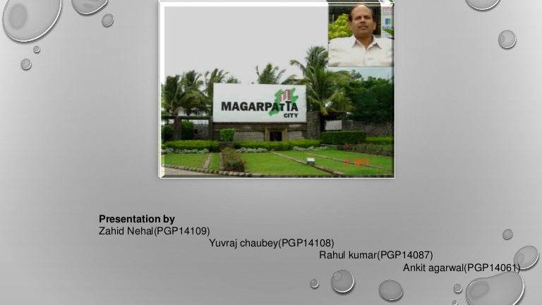 Magarpatta land pooling ppt picture