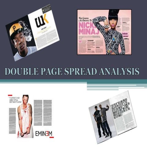 Double Page Spread Analysis | PPTX