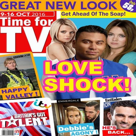 Graphic Layout- Soap Opera Magazine